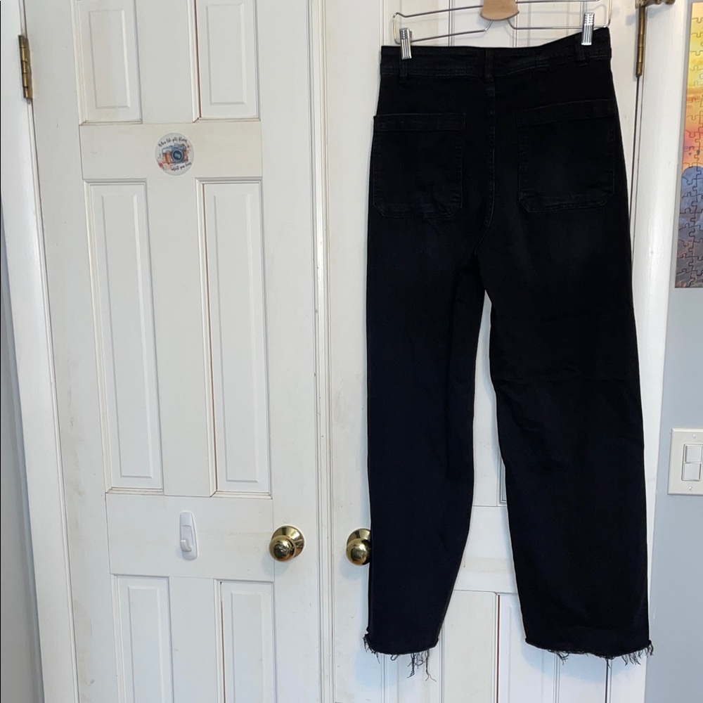 Oat New York Black Flare & Wide Leg Jeans